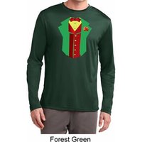 Rasta Vest Tuxedo Moisture Wicking Long Sleeve