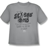 Scott Pilgrim Vs. The World Shirt Kids An Stuff Silver Youth Tee T-Shirt