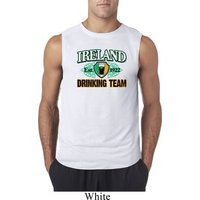 St Patrick's Day Ireland EST 1922 Drinking Team Mens Sleeveless Shirt
