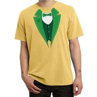 St Patricks Day Mens Shirt Irish Tuxedo Pigment Dyed Tee T-Shirt