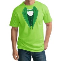 St Patricks Day Mens Shirt Irish Tuxedo Tall Tee T-Shirt