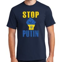 STOP PUTIN Pro-Ukraine T-shirt - Adult Unisex Sizes