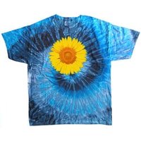 Sunflower Tie Dye Tshirt - Evening Sky