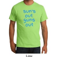 Suns Out Guns Out Mens Organic Shirt