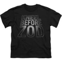 Superman Shirt Kids Before Zod Black T-Shirt