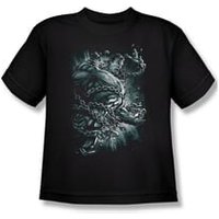 Superman Shirt Kids Break Free Black T-Shirt