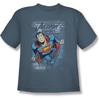 Superman Shirt Kids No.419 Slate T-Shirt