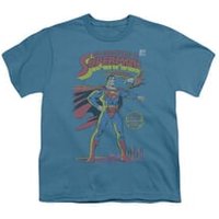 Superman Shirt Kids No.424 Slate T-Shirt