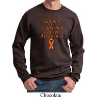 Support Leukemia Cancer Awareness Sweatshirt