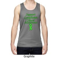 Support Lymphoma Cancer Awareness Dry Wicking Tank Top