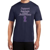 Support Pancreatic Cancer Awareness Dry Wicking T-shirt