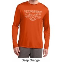 The Second Amendment Mens Dry Wicking Long Sleeve Shirt