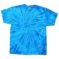 Tie Dye Spider Royal Retro Vintage Groovy Youth Kids T-Shirt Tee Shirt