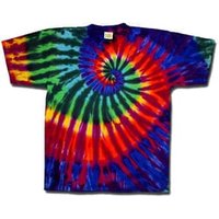 Tie Dye T-shirt Extreme Bright Adult Unisex Tee