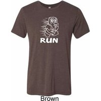 White Penguin Power Run Mens Tri Blend Crewneck Shirt