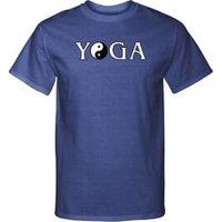 Yin Yang Yoga Text Tall T-shirt