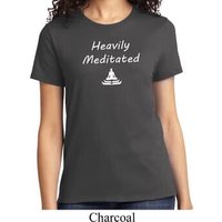 Yoga Heavily Meditated Ladies Shirt