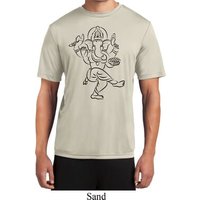 Yoga Tee Black Sketch Ganesha Moisture Wicking T-shirt