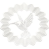 201 Stainless Steel Connector Charms/Links, Etched Metal Embellishments, Bird, 150x0.3mm, Hole: 2.8mm