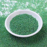 MIYUKI Round Rocailles Beads, Japanese Seed Beads, 11/0, (RR179L) Transparent Light Green AB, 2x1.3mm, Hole: 0.8mm, about 1111pcs/10g