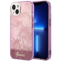 Guess Rose Étui Pour Iphone 14 6.1 Jungle Collection - Neuf