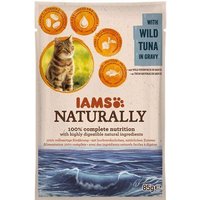 Fera24de 70% Rabatt auf IAMS Naturally Adult Katzenfutter mit Wildtunfisch 85 g