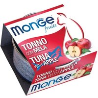 Fera24de MONGE Fruit Cat Katzenfutter Thunfisch mit Apfel 80 g