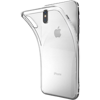 BasicPlus läpinäkyvä suojakotelo - iPhone XR