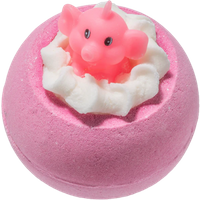 Bomb Cosmetics Pink Elephants & Lemonade Bath Bomb – 160g