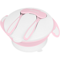Kikka Boo Baby Bowl 4-in-1 Set – Vaaleanpunainen