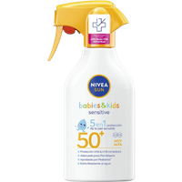 Nivea Sun Babies & Kids Sensitive 5-in-1 Spray aurinkosuojasuihke SPF50+ 270 ml