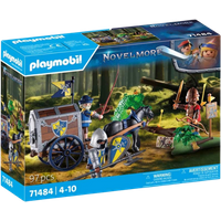 Playmobil Novelmore Transport Robbery Ritarien Aarrekuljetus Leikkisetti - 71484