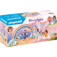 Playmobil Sateenkaaripégasos ja Sateenkaari Pilvissä Leikkisetti