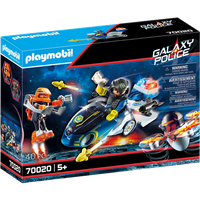 Playmobil Galaxy Poliisi Poliisi moottoripyörä
