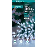 Premier 100 LED-paristovalkoinen valoketju - 10 metriä