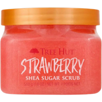 Tree Hut Shea sokerikuorinta Mansikka - 510g