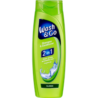 Wash & Go 2in1 Shampoo & hoitoaine - 400 ml
