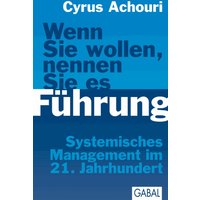 Wenn Sie wollen. nennen Sie es Führung
