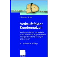Verkaufsfaktor Kundennutzen