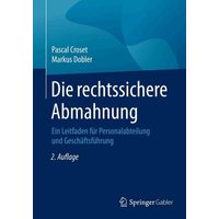 Die rechtssichere Abmahnung