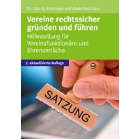 Vereine rechtssicher gründen und führen