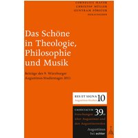 Das Schöne in Theologie, Philosophie und Musik