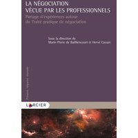 La négociation vécue par les professionnels