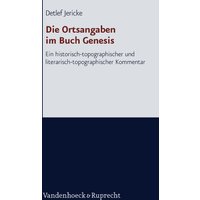 Die Ortsangaben im Buch Genesis