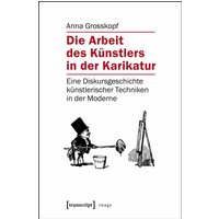 Die Arbeit des Künstlers in der Karikatur