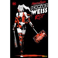 Harley Quinn: Schwarz, Weiß und Rot