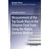 Measurement of the Top Quark Mass in the Dilepton Final State Using the Matrix Element Method
