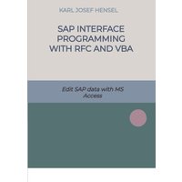 SAP interface programming with RFC and VBA