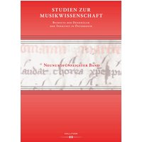 Studien zur Musikwissenschaft - Beihefte der Denkmäler der Tonkunst in Österreich. Band 59