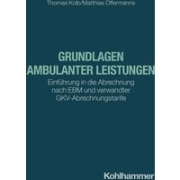 Grundlagen ambulanter Leistungen